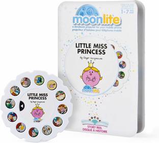 Moonlite Little Miss Princess Story Reel Storybook Projector, for Ages 1 and Up, Multicolour