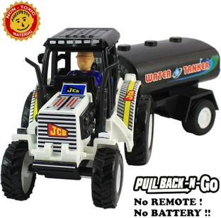 Shinsei Pull Back Water Tanker | No Battery No Remote | Miniature Scaled Models | Dinky Toy