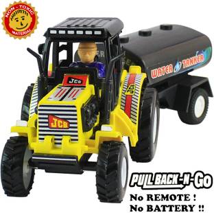Shinsei Pull Back Water Tanker | No Battery No Remote | Miniature Scaled Models | Dinky Toy