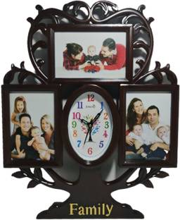 Black horse creation Analog 43 cm X 35 cm Wall Clock