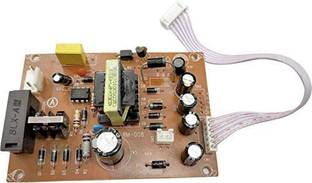 Satguru Sales Power Supply Circuit Board for Free to Air D2H DTH Set Top Box Satellite Receiver Replacement SMPS PCB (Brown) Power Supply Electronic Hobby Kit