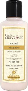khadi ORGANIQUE Peach Avocado Mosturizer Paraben Free For Skin Hydrate