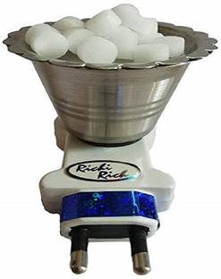 CHESHTA High Quality Steel Kapoor Dani for Puja & Staying Healthy Keeping Away Steel Incense Holder