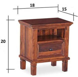 pipercrafts Solid Wood Side Table