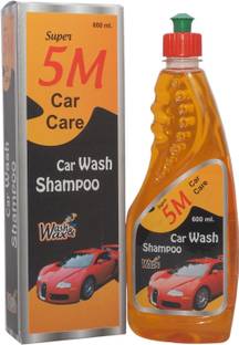 SUPER 5M Car Care Car Wash Shampoo 5M001C Car Washing Shampoo 600 ML Car Washing Liquid