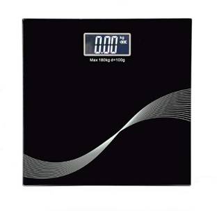 KASHUJ 6 mm Automatic Personal Digital Weight Machine With Large LCD Display and 4 Sensor Technology For Accurate Weight Measurement Weighing Scale