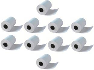 youtech 57mmX15Mtr (meter) Best Quality Thermal Paper Biling Rolls (Pack of 10) 70 Gsm Original Paper Product paper roll Thermal Cash Register Paper
