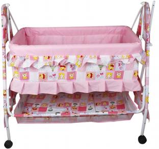 Kayoksh Newborn Baby LittleNest Bassinet Cradle with Mosquito Net-Canopy And Wheels Recommened For Cradle For Baby With Net And Swing kids Cradle Baby Cradle Mosquito Net Cradle baby cradle jhula swing