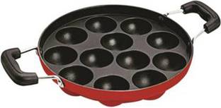 NK-STORE APPAM MAKER/MINI IDLI MAKER with Lid 0.25 L capacity 24 cm diameter