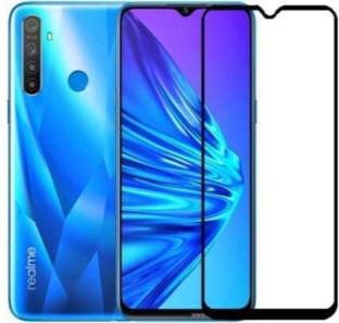 BeeVault Edge To Edge Tempered Glass for Realme 5, Realme 5s, Realme 5i