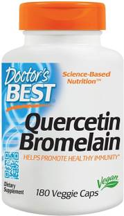 Doctor's Best Quercetin Bromelain, 180 Veggie Caps