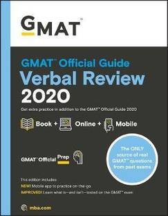 GMAT Official Guide Verbal Review 2020 Book + Online  - Get Extra Practice in Addition to the GMAT Official Guide 2020