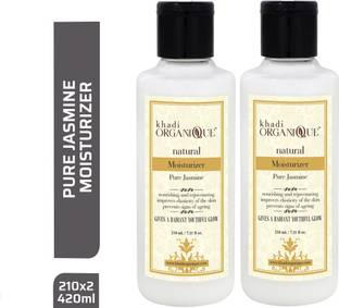 khadi ORGANIQUE 'khadi organique Pure Jasmine Moisturizer Lotion( Pack of 2)