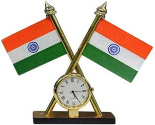 S K Bright INDIAN Rectangle Car Dashboard Flag