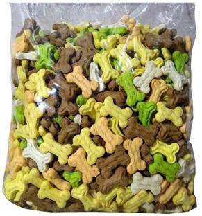 Kreak n Krips Flavor Freshly Baked Cookies for Puppies, 1 kg Chicken Dog Chew