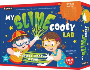 explore.. | STEM Learner | My Slime Gooey Lab Multicolor Putty Toy