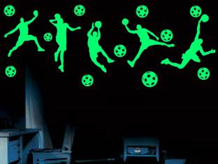 Flipkart SmartBuy 20 cm Football Fever Radium Glow Glow in the Dark Sticker