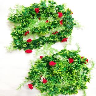 artificial hub wall hanging chain Multicolor Rose Artificial Flower