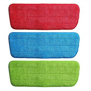 vepson Microfiber Spray Mop Pads Practical Cleaning Mop Head Pad Washable Mop Floor Dust Cleaning Wet and Dry Microfibre Cleaning Cloth