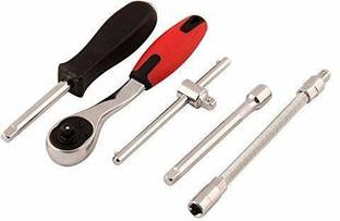 BLAPOXE 46 in 1 Pcs Tool Kit & Screwdriver and Socket Set Multi Purpose Combination Tool Case Combination Screwdriver Set