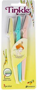 Tinkle Best Women face and Eyebrow Razor (Pack of 3) Eyebrow Thread