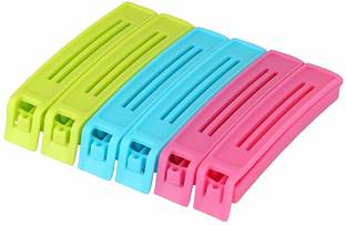 Fulkiza Bag Sealing Clips Large, Medium, Small BPA Plastic Plastic Clips