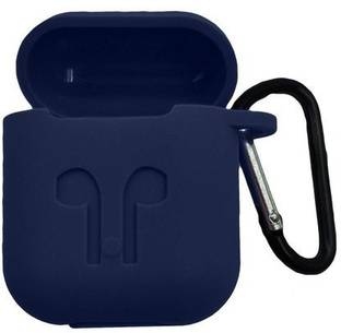 SeamNstyle Silicone Press and Release Headphone Case For Apple Airpods 1st Generation, Apple Airpods 2nd Generation