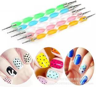 MSQ Nail 5 Screw Rod Point Drill Pen NAIL ART PEN