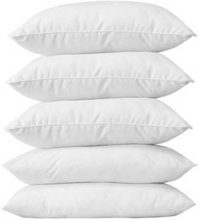 Changers Polyester Fibre Sleeping Pillow Pack of 5 Solid