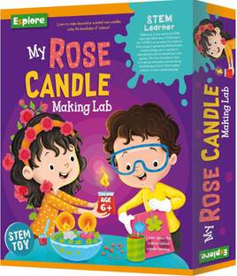 explore.. STEM Learner | My Rose Candle Making Lab