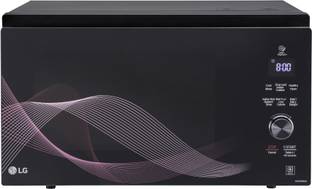 LG 32 L Diet Fry and 360 Motorised Rotisserie for crispy and tasty bar-be-que recipes, Charcoal Convec...