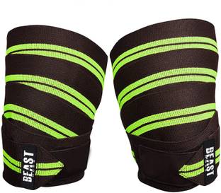 GymWar KNEE SUPPORT| KNEE WRAP | KNEE STRAP | KNEE CAP - PAIR Knee Support