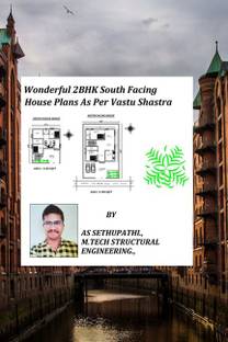 Wonderful 2BHK South Facing House Plans As Per Vastu Shastra