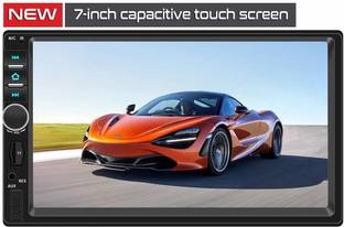Bidas 7Inch Double Din Touch Screen with Bluetooth Rear View Camera Support Remote Control Car Stereo