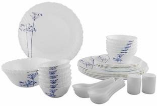 LAOPALA Pack of 35 Opalware stylish dinner set Dinner Set