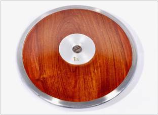 VSI SOLID Wooden Discuse 1.5 Kg Wooden Discus Throw Disc