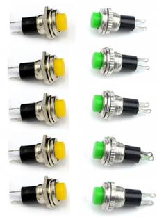 RIVER FOX 2 pin Push Button Horn small Switch for Car Boat Marine Project Electronic Components Electronic Hobby Kit