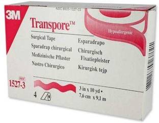 Transpore 1527-3 Surgical Tape 3 x 10 yards First Aid Tape