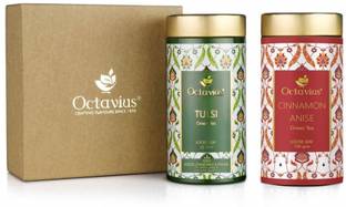 Octavius Gourmet Tea Collection | Calming Concoctions Herbs Green Tea Box