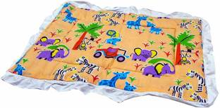 Fareto New Born Baby Bed, Godari, Sleeping Mattress(0-6 Months)(Size L:28 Inchs, B: 20Inchs) Baby Bed Printed