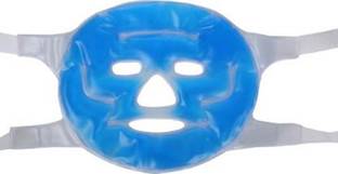 Skylight Multi Purpose Cooling Relaxation Gel Mask for Tired Eyes Blue Face Mask | Unisex | Blue color | Medium Size  Face Shaping Mask