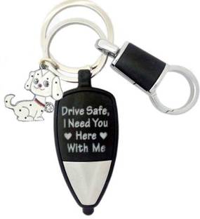 MGP FASHION LIGHT MSG DRIVE SAFE AND BLACK HOOK CAR BIKE MEN WOMEN GIRL BOY AND GIFT KEYRING Key Chain