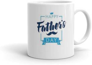 Gift4You Happy Fathers Day Printed Coffee Cup Special Gift for Dad-Father in Law-Grandfather-Birthday Gifts, Fathers Day Gifts, Daddy Cup 568 Ceramic Coffee Mug