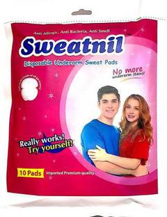 Sweatnil Sweat Pads Disposable Underarm Sweat Pads (Pack of 1) Sweat Pads Sweat Pads