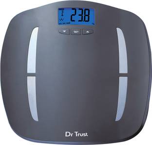 Dr Trust (USA) ABS Fitness Body Composition Monitor Fat Analyzer Weighing Scale