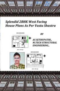 Splendid 2BHK West Facing House Plans As Per Vastu Shastra