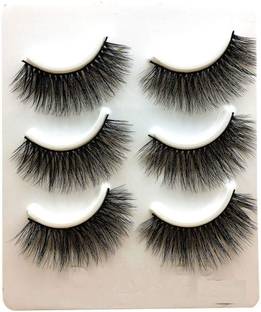 SKINPLUS STAR N STYLE False Eyelashes 5D Natural Long Thick PACK OF 3