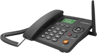 gigasmart GSM DUAL SIM 201 FIX WIRELESS PHONE,CORDED&CORDLESS Corded & Cordless Landline Phone with Answering Machine