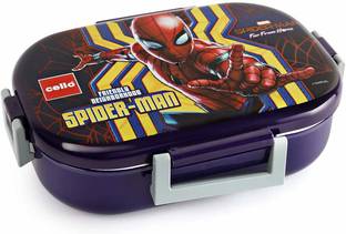 cello feast deluxe purple spiderman 1 Containers Lunch Box