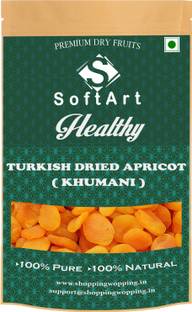 Soft Art Dried Seedless Turkish Apricot (Khumani) Vacuum Pack Apricots